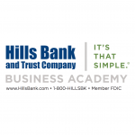 Hills Bank and Trust Company Business Academy logo